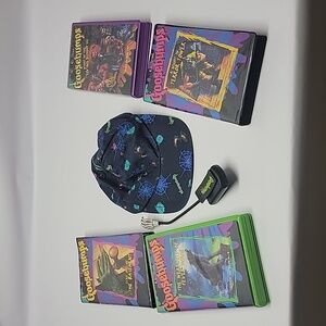 Vintage goosebumps VHS hat book light 90s y2k